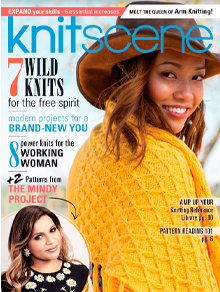 Knitscene Magazine Cover